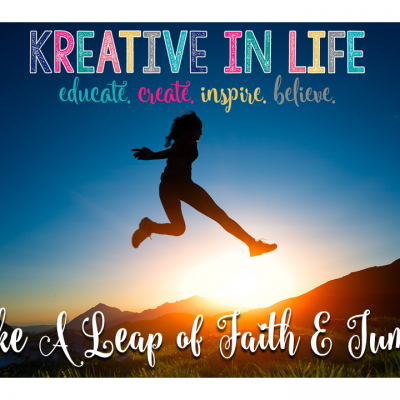 Leap of Faith…Just JUMP!
