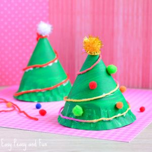 Paper Plate Trees