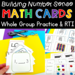 building number sense math cards cvr