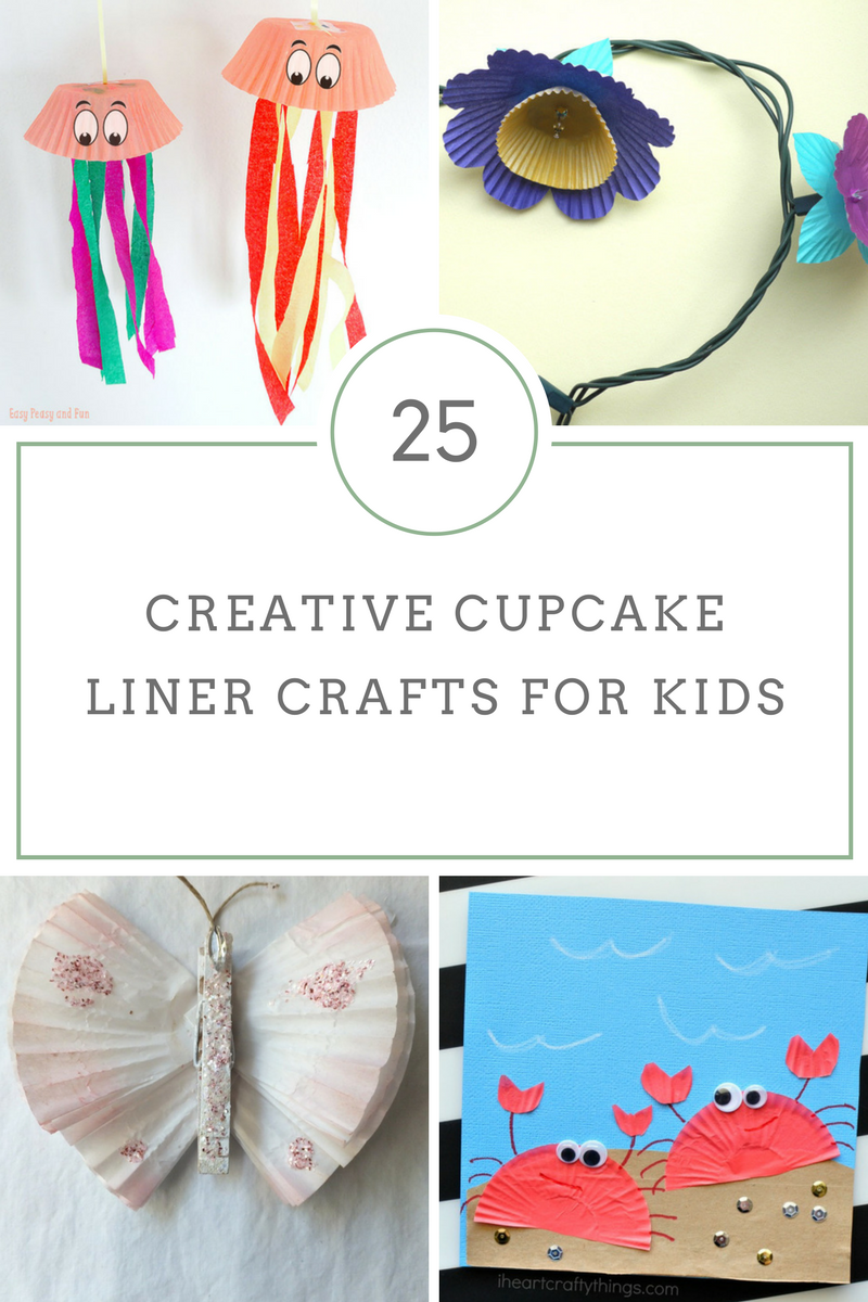 Creative Cupcake Liner Crafts for Kids to Make This Summer
