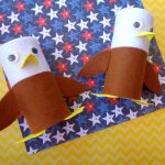FREE July Coloring Book & Eagle Craft 