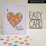 Easy Valentine's Card Craft