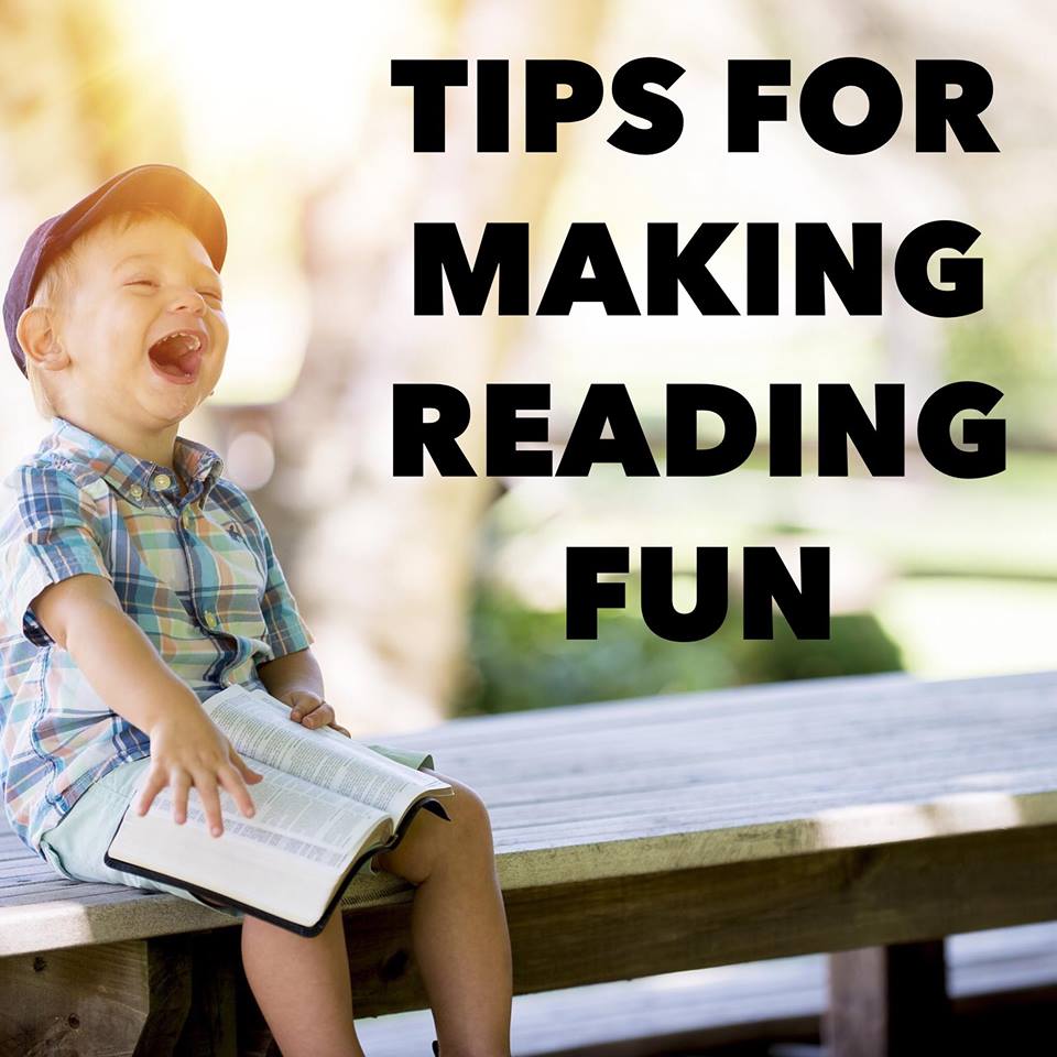 Tips for making reading fun for kids 
