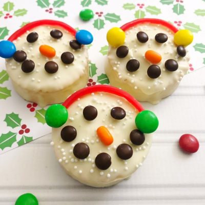 Snowman Treat {No Bake} For Kids