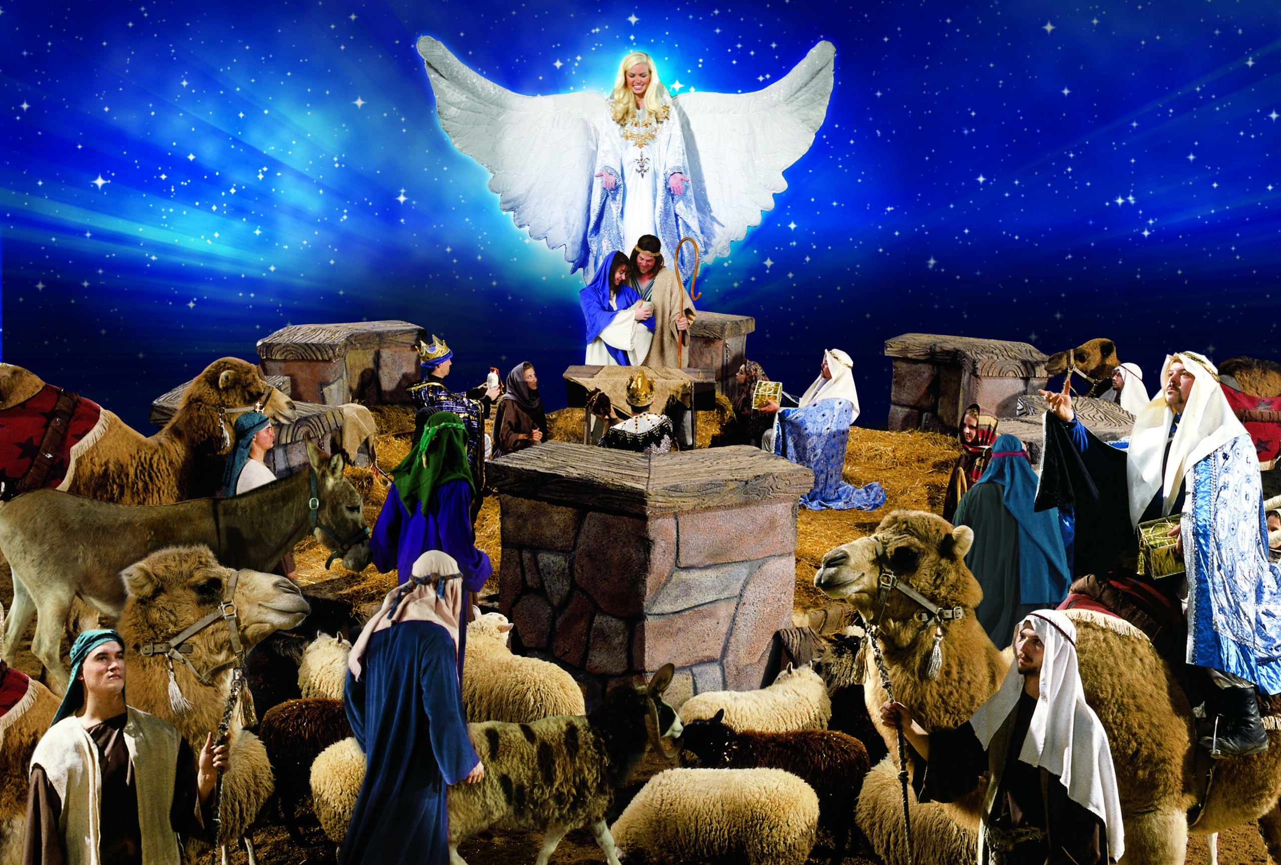 Spring Nativity Nativity - Kreative in Kinder
