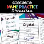 editable d'nealian set cvr
