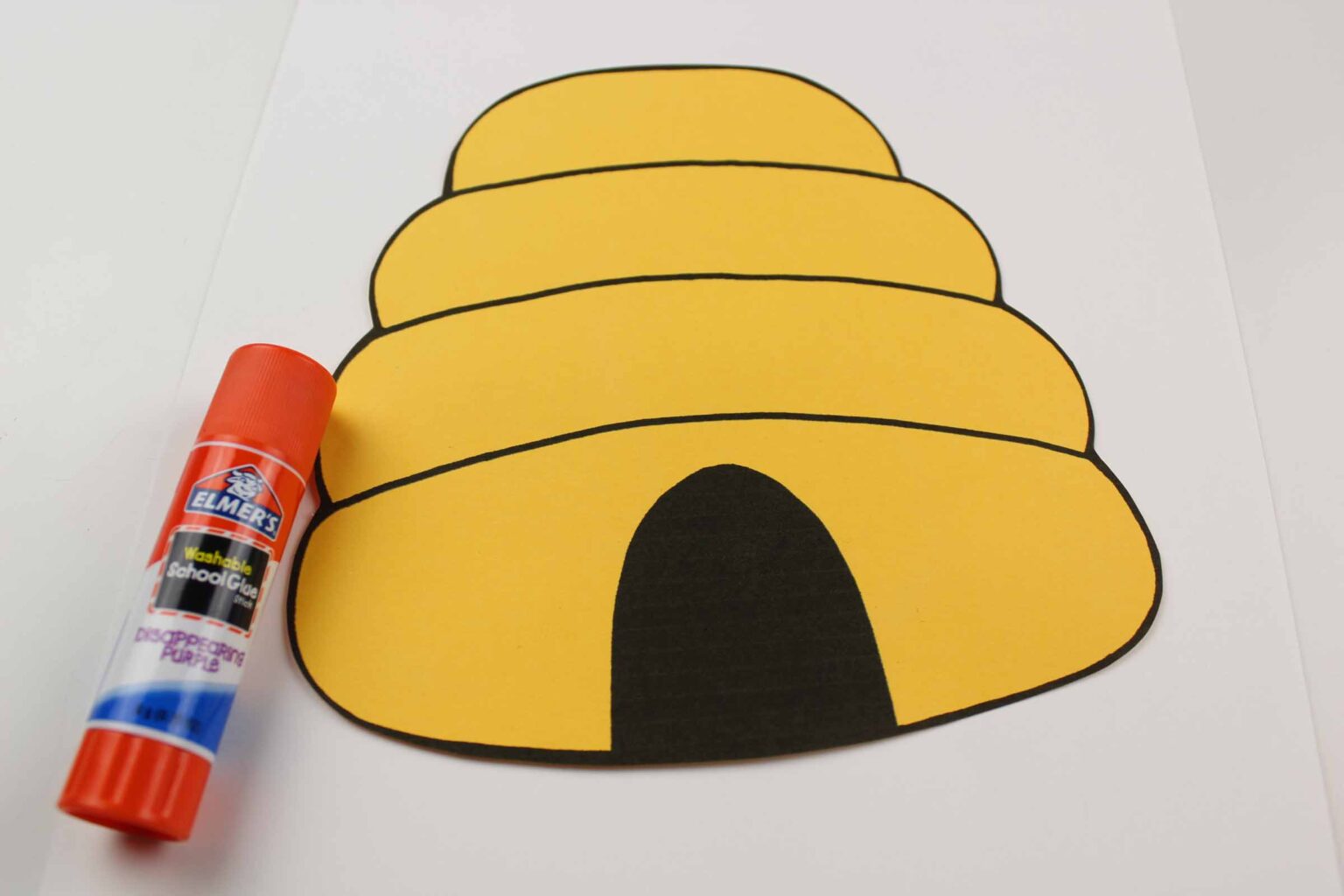 Free Beehive Craft Printable With Painting Fun For Kids