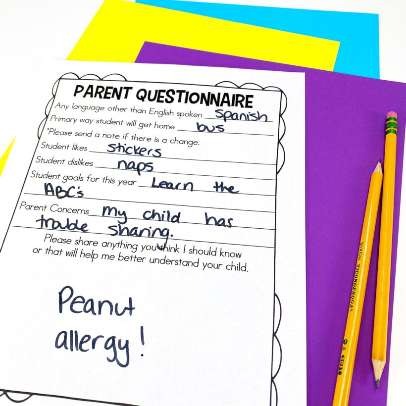 meet the teacher - parent info - Kreative in Kinder