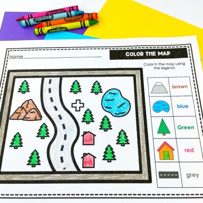 How to Teach Map Skills to Kindergarteners