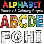 Alphabet Posters and Coloring Pages