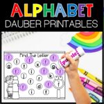 Alphabet Dauber Printables