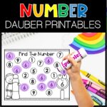 Dauber Numbers Cover