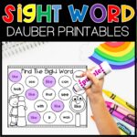 Sight Word Dauber Cover
