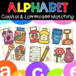 Capital and Lowercase Letters Matching Activity