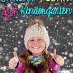 January Poetry Unit for Kindergarten