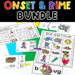 Onset and Rime Growing  Bundle Phonemic Awareness Activities