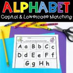 alphabet capital and lowercase matching cover
