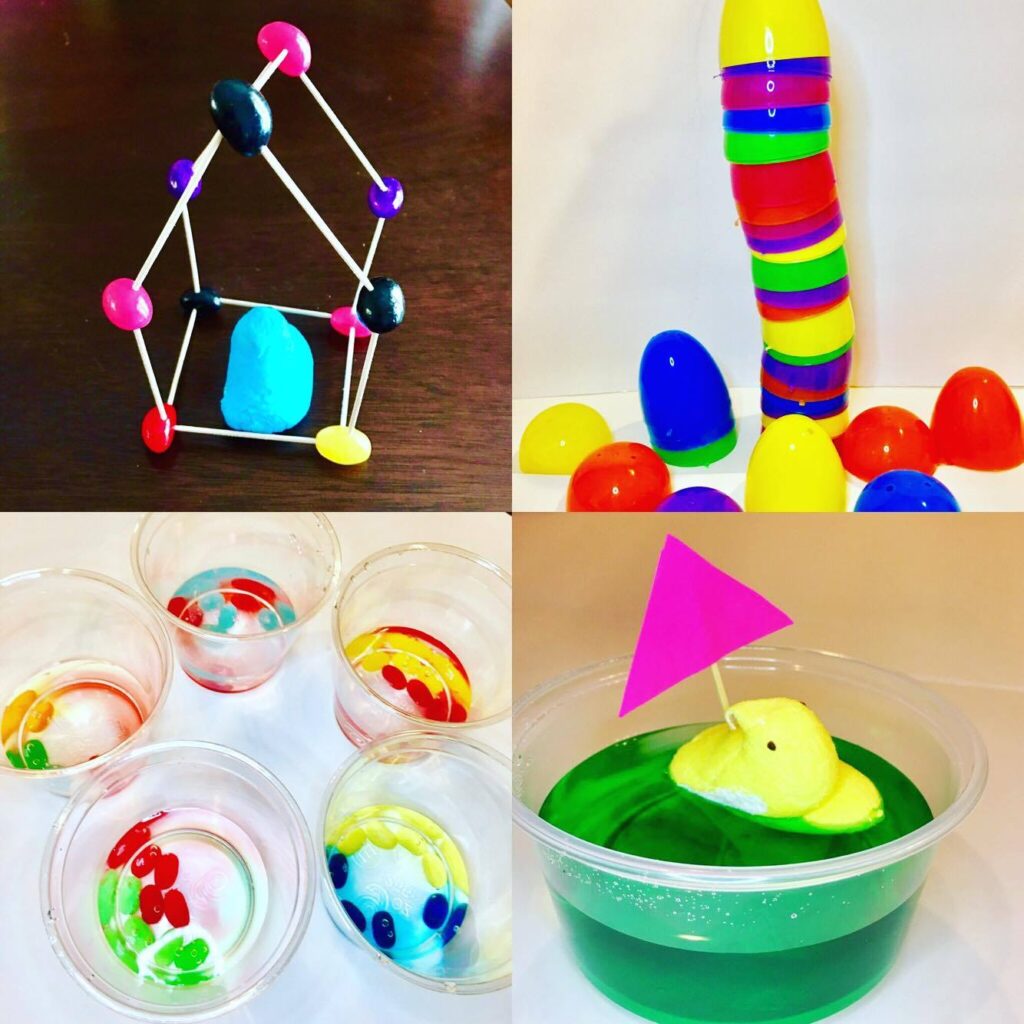 Easter Fun and Learning in Kindergarten: Easter STEM Set 1
