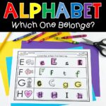 Alphabet Which One Belongs?