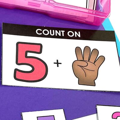 Teaching Counting On to Kindergarten Students