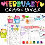 February Math and Literacy Centers Bundle