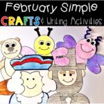 February Simple Crafts and Writing Activities Bundle