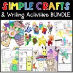 Kindergarten Crafts & Writing Activities Bundle