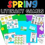 spring literacy games cover