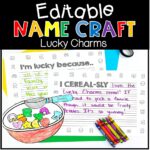 Lucky Charms St. Patrick's Day Name Craft