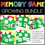 Memory Game Growing Bundle