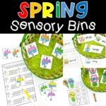 Spring Sensory Bins for Kindergarten