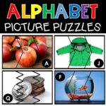 Alphabet Picture Puzzles Task Cards