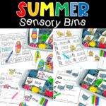 summer sensory bins cover