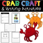 Crab Craft and Writing Activities