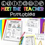 Editable Meet the Teacher Printables