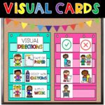 Visual Picture Direction Cards