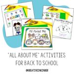 all about me activities for back to school square
